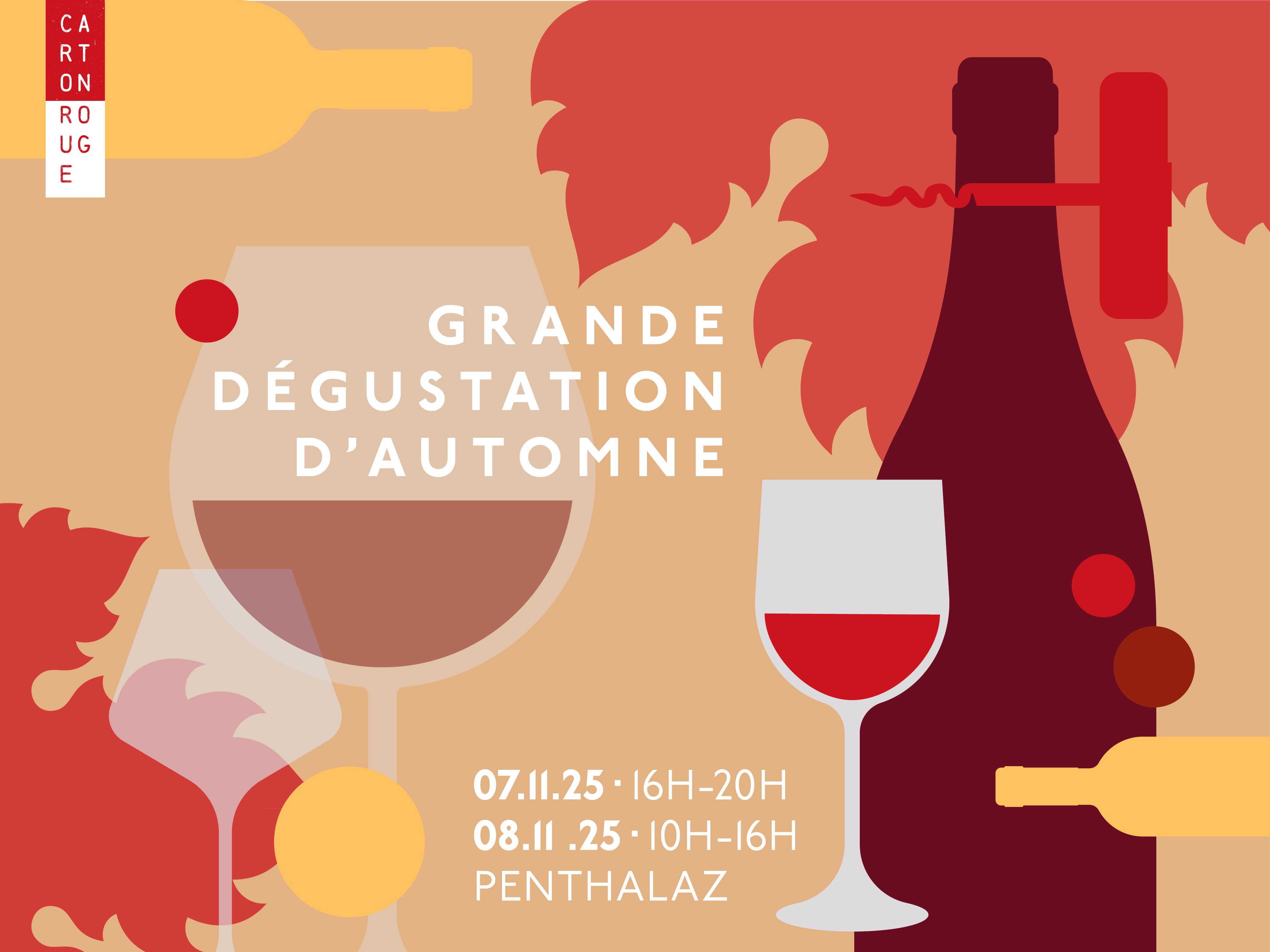 Grande dégustation d’automne – 7 & 8 novembre 2025